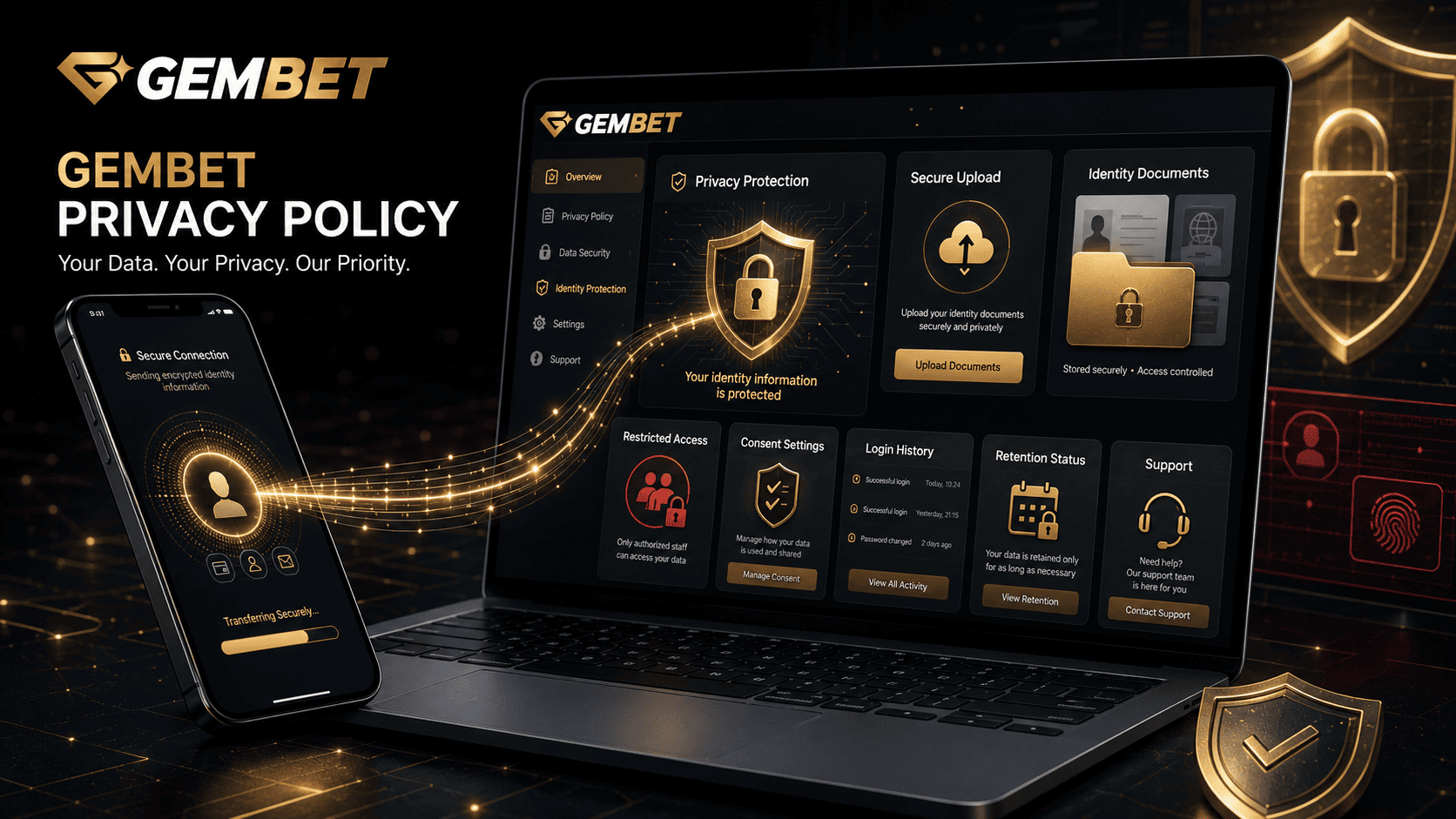 Gembet Privacy Policy identity protection guide