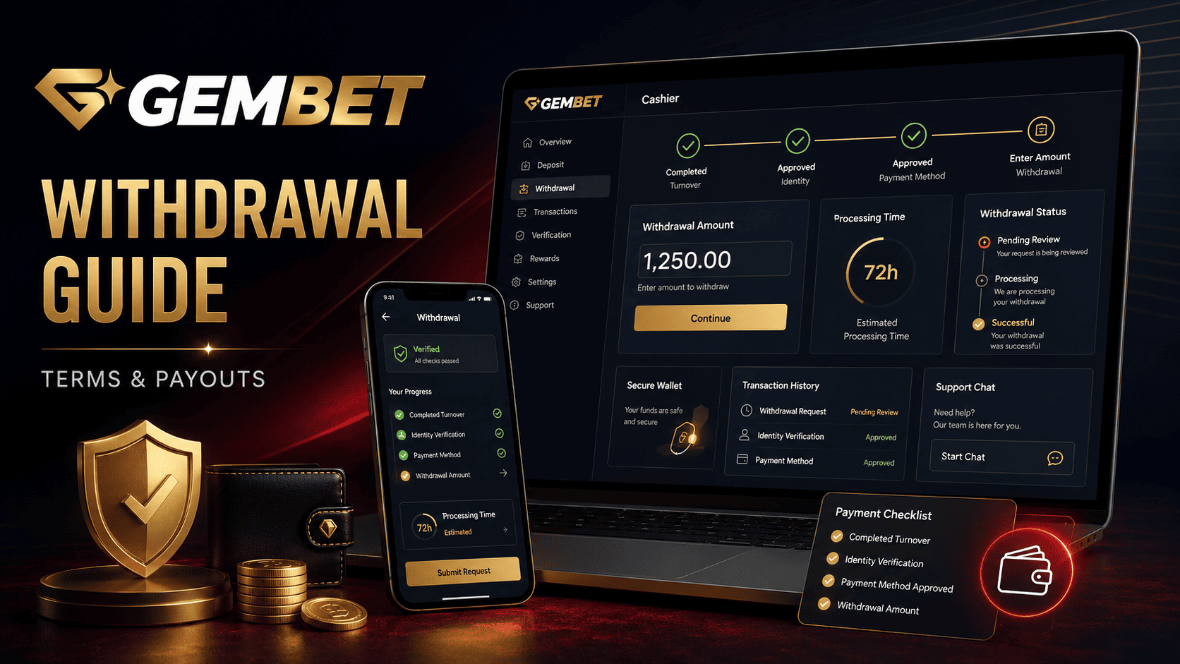 Gembet terms and conditions withdrawal guide