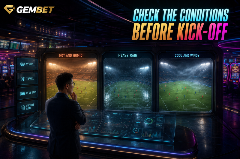 Soccer betting weather venue and schedule analysis
