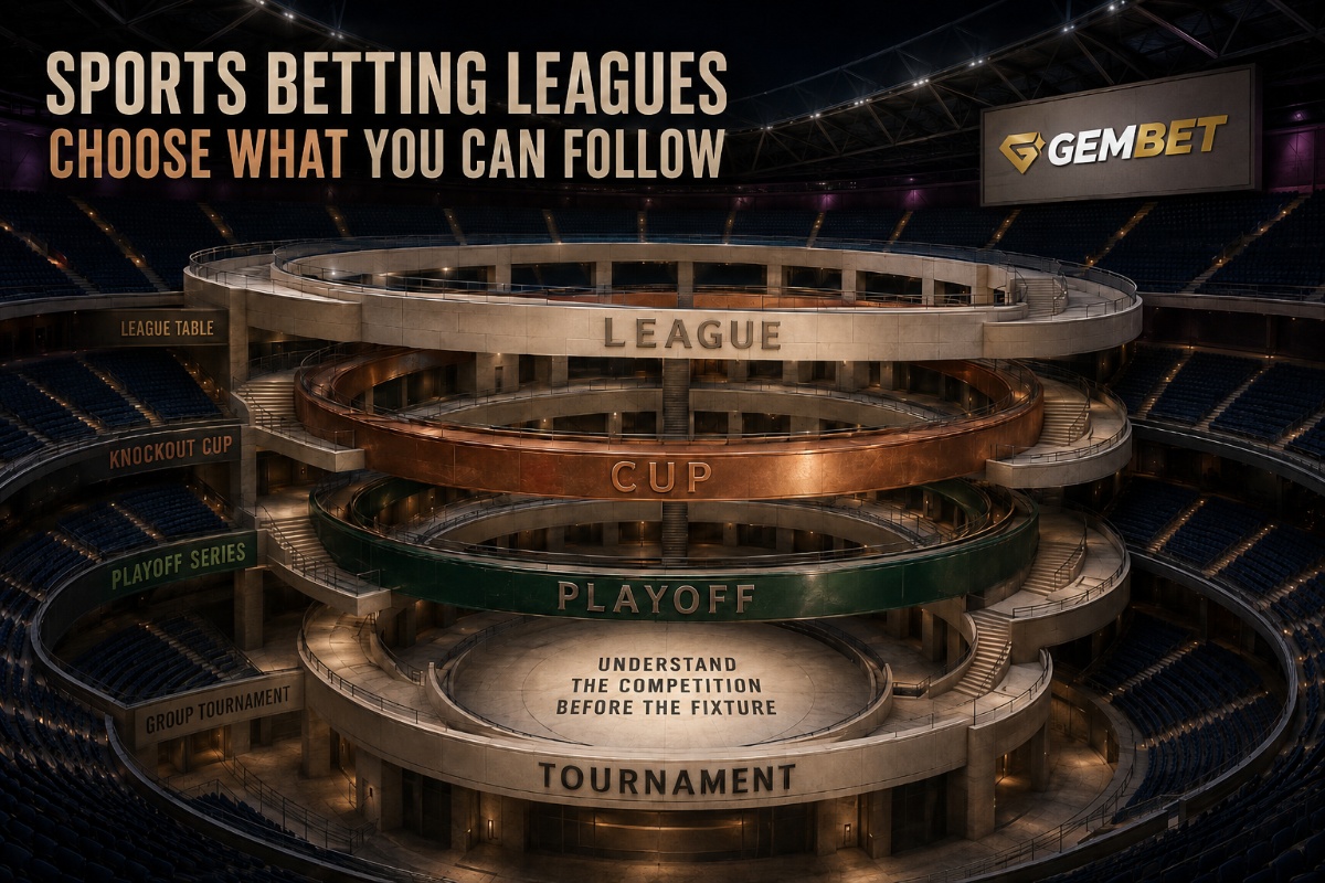 Sports betting leagues compared through competition format, schedule, information quality and season stage